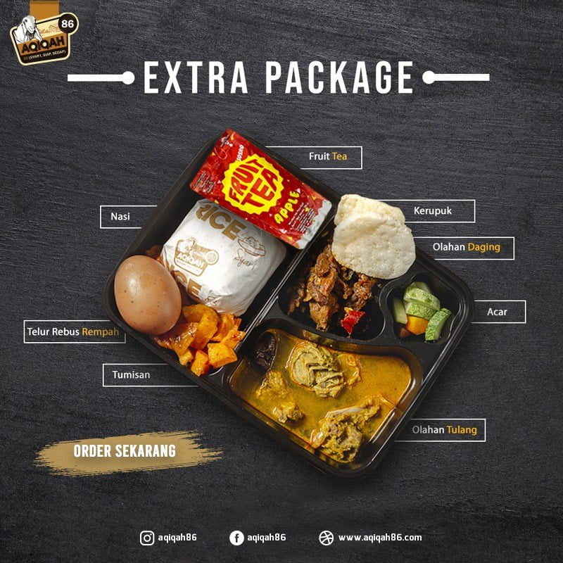 Menu Extra Aqiqah Syari AQIQAH86